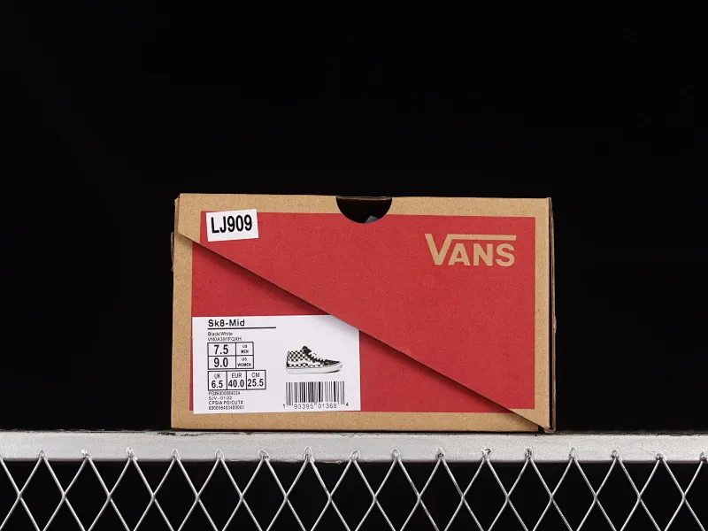 All categories Vans Vans series Vans Mid Vans China Vans Sk8-Mid environmental protection series checkerboard China casual sneakers VN0A391FQXH